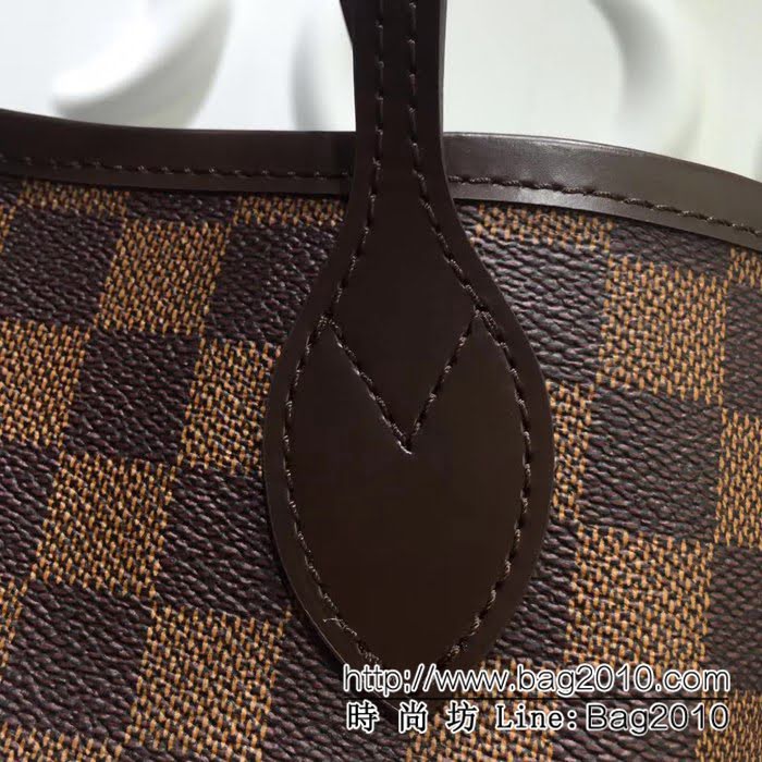 路易威登LV頂級原單M40995咖啡 Neverfull 經典手袋 YDH1312